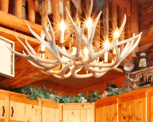 Antler Candlelight Chandelier