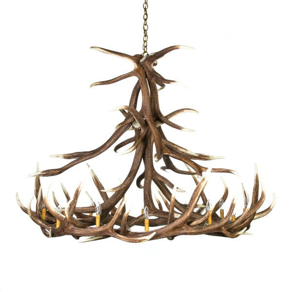 Elk 12 Antler Chandelier