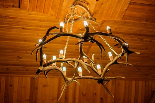 Antler Circle Chandelier